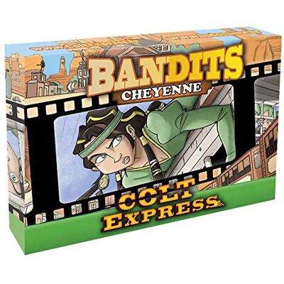 Asmodee Colt Express Bandits Cheyenne Brettspiel, Erweiterung Asmodee Colt Express Bandits Cheyenne Brettspiel, Erweiterung