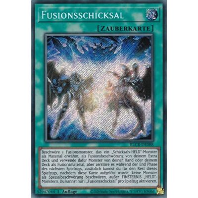 TCG BLCR-DE088 Fusionsschicksal Secret Rare Deutsch 1. Auflage im Set mit Ultrapro Toploader Yugioh TCG BLCR-DE088 Fusionsschicksal Secret Rare Deutsch 1. Auflage im Set mit Ultrapro Toploader Yugioh