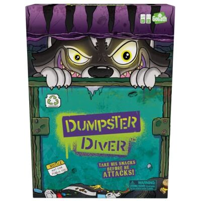 Goliath Dumpster Diver: Nehmen Sie Seine Snacks vor den Waschbärangriffen Kinder-Action-Spiele Für 2–4 Spieler ab 4 Jahren Goliath Dumpster Diver: Nehmen Sie Seine Snacks vor den Waschbärangriffen Kinder-Action-Spiele Für 2–4 Spieler ab 4 Jahren