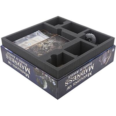 Feldherr Schaumstoff-Set kompatibel mit Villen des Wahnsinns 2. Edition Straßen von Arkham (Streets of Arkham) Brettspielbox Feldherr Schaumstoff-Set kompatibel mit Villen des Wahnsinns 2. Edition Straßen von Arkham (Streets of Arkham) Brettspielbox