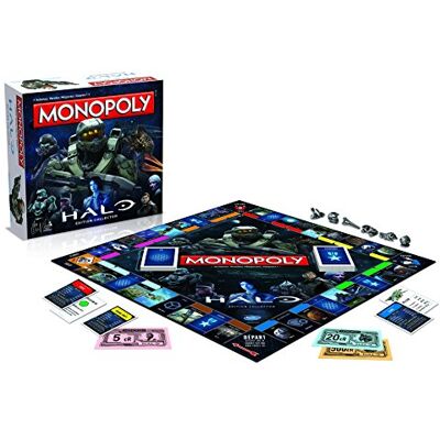 Winning Moves Hasbro – 0980 – Monopoly: Halo – Sammlerausgabe – französische Version Winning Moves Hasbro – 0980 – Monopoly: Halo – Sammlerausgabe – französische Version
