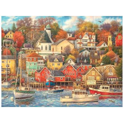Anatolian Puzzle 4000 pièces : Bon Temps sur le Port Anatolian Puzzle 4000 pièces : Bon Temps sur le Port