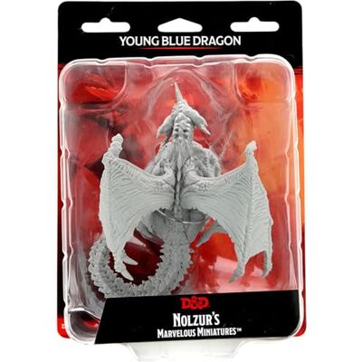 WizKids Wizkid D&D Nolzur's Marvelous Miniatures: Young Blue Dragon (2 Units) EN WizKids Wizkid D&D Nolzur's Marvelous Miniatures: Young Blue Dragon (2 Units) EN