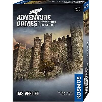 Kosmos 695088 Adventure Games Das Verlies. Entdeckt die Story, Kooperatives Gesellschaftsspiel, für 1 bis 4 Spieler, ab 12 Jahre, spannendes Abenteuer-Spiel Kosmos 695088 Adventure Games Das Verlies. Entdeckt die Story, Kooperatives Gesellschaftsspiel, für 1 bis 4 Spieler, ab 12 Jahre, spannendes Abenteuer-Spiel
