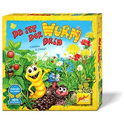 Zoch 601132100 Da ist der Wurm drin Kinderspiel Kinderspiel des Jahres 2011, Würfel und Beobachtungsspiel, kinderleicht und gewitzt, ab 4 Jahren Zoch 601132100 Da ist der Wurm drin Kinderspiel Kinderspiel des Jahres 2011, Würfel und Beobachtungsspiel, kinderleicht und gewitzt, ab 4 Jahren