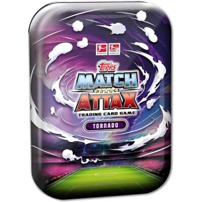 Topps Bundesliga Match Attax 25/26 Mini Tin Tornado (39 Karten darunter 3 Exklusive Tin-Karten) Topps Bundesliga Match Attax 25/26 Mini Tin Tornado (39 Karten darunter 3 Exklusive Tin-Karten)