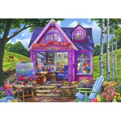 Bluebird Puzzle 1000 Teile She Shed Studio Bluebird Puzzle 1000 Teile She Shed Studio