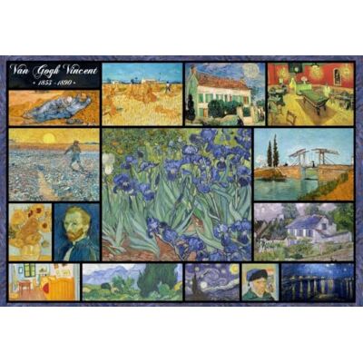 Grafika Puzzle 1000 Teile Vincent Van Gogh Collage Grafika Puzzle 1000 Teile Vincent Van Gogh Collage