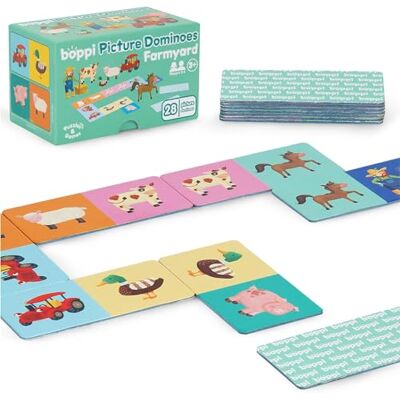 boppi Bauernhof Bilder Dominoes - Familienspiel boppi Bauernhof Bilder Dominoes - Familienspiel