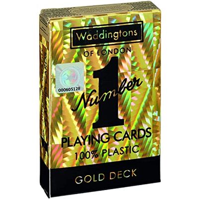 Waddingtons Number 1 Winning Moves Number 1 Spielkarten Gold Deck Kartenspiel gold Alter 6+ Deutsch Waddingtons Number 1 Winning Moves Number 1 Spielkarten Gold Deck Kartenspiel gold Alter 6+ Deutsch