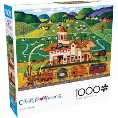 Buffalo Games Charles Wysocki Fox Hill Farms 1000 Teile Puzzle Buffalo Games Charles Wysocki Fox Hill Farms 1000 Teile Puzzle