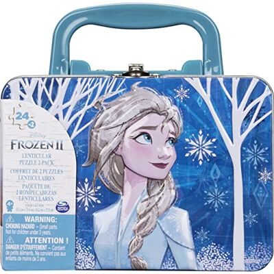 Spin Master Frozen 2 2 Puzzles im Tragekoffer (Puzzles Tin with Handle) Spin Master Frozen 2 2 Puzzles im Tragekoffer (Puzzles Tin with Handle)