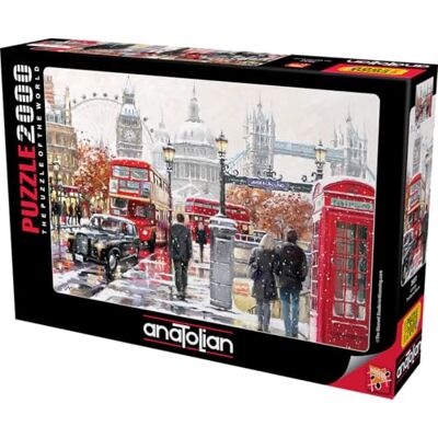 Anatolian Puzzle mit 2000 Teilen – London-Puzzle Anatolian Puzzle mit 2000 Teilen – London-Puzzle