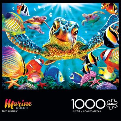 Buffalo Games Tiny Bubbles Puzzle mit 1000 Teilen Buffalo Games Tiny Bubbles Puzzle mit 1000 Teilen