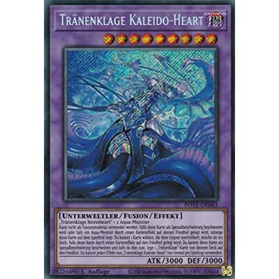 TCG POTE-DE043 Tränenklage Kaleido-Heart Secret Rare Deutsch 1. Auflage im Set mit Ultrapro Toploader Yugioh TCG POTE-DE043 Tränenklage Kaleido-Heart Secret Rare Deutsch 1. Auflage im Set mit Ultrapro Toploader Yugioh