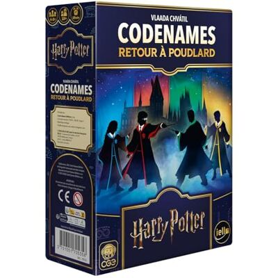 IELLO Codenames – Zurück zu Hogwarts – französische Version – Assoziationsspiel für Ideen & Abzug – Gesellschaftsspiel Harry Potter in Teams 4 bis 8 Spieler 15 Minuten ab 10 Jahren IELLO Codenames – Zurück zu Hogwarts – französische Version – Assoziationsspiel für Ideen & Abzug – Gesellschaftsspiel Harry Potter in Teams 4 bis 8 Spieler 15 Minuten ab 10 Jahren