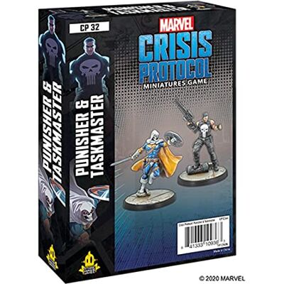 Atomic Marvel Crisis Protocol: Character Pack: Marvel Crisis Protocol: Punisher and Taskmaster Miniature Game Atomic Marvel Crisis Protocol: Character Pack: Marvel Crisis Protocol: Punisher and Taskmaster Miniature Game