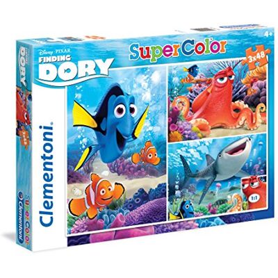 Clementoni 25214 Findet Nemo: Findet Dori 3 x 48 Teile Kinderpuzzle Clementoni 25214 Findet Nemo: Findet Dori 3 x 48 Teile Kinderpuzzle