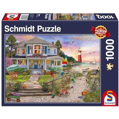 Schmidt 58990 Das Strandhaus Puzzle, 1000 Teile Schmidt 58990 Das Strandhaus Puzzle, 1000 Teile