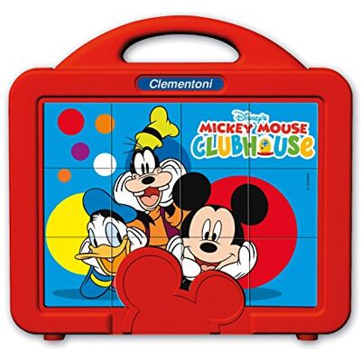 Disney Clementoni 41344.7 Baby Würfel 12-er Mickey Maus Clubhaus, Klassische Puzzle Disney Clementoni 41344.7 Baby Würfel 12-er Mickey Maus Clubhaus, Klassische Puzzle