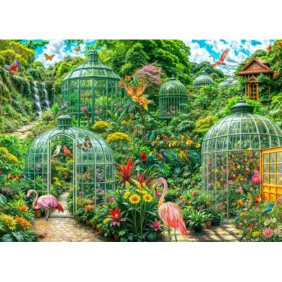 Bluebird Puzzle 1500 Teile Die Gewächshäuser des Gartens Bluebird Puzzle 1500 Teile Die Gewächshäuser des Gartens