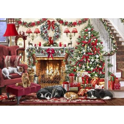 Bluebird Puzzle 2000 Teile Cosy Fireplace Bluebird Puzzle 2000 Teile Cosy Fireplace