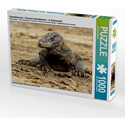 CALVENDO Puzzle · Komodowaran Varanus komodoensis in Indonesien Komodowaran · Varanus komodoensis · auf Komodo in Indonesien · 1000 Teile · Lege-Größe 64 × 48 cm · Puzzle CALVENDO Puzzle · Komodowaran Varanus komodoensis in Indonesien Komodowaran · Varanus komodoensis · auf Komodo in Indonesien · 1000 Teile · Lege-Größe 64 × 48 cm · Puzzle