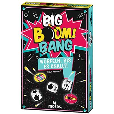 moses Big Boom Bang (Spiel): Würfeln, bis es knallt! moses Big Boom Bang (Spiel): Würfeln, bis es knallt!