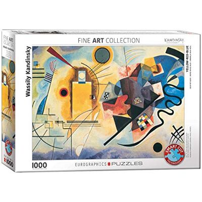Eurographics Puzzle - Wassily Kandinsky - Gelb, Rot, Blau - 1000 Teile Eurographics Puzzle - Wassily Kandinsky - Gelb, Rot, Blau - 1000 Teile
