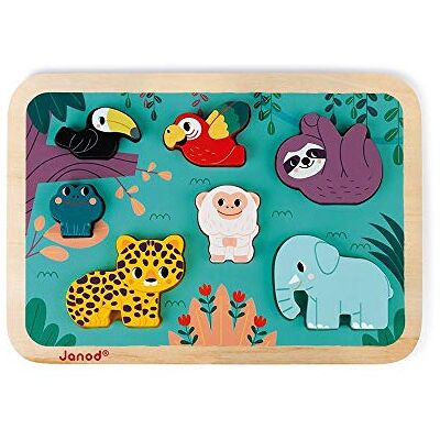 Janod CHUNKY PUZZLE JUNGLE Janod CHUNKY PUZZLE JUNGLE
