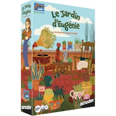 Asmodee Le Jardin d'Eugénie – Lookout Games – Gesellschaftsspiel Familie – Pflanzensammlung – ab 10 Jahren – 2 bis 4 Spieler – 30 Minuten – französische Version von Gretchen's Garden Asmodee Le Jardin d'Eugénie – Lookout Games – Gesellschaftsspiel Familie – Pflanzensammlung – ab 10 Jahren – 2 bis 4 Spieler – 30 Minuten – französische Version von Gretchen's Garden