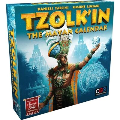 Czech Games Edition CGE Tzolk'in The Mayan Calendar Board Game English, 12+ Years, 2-4 Players, the Maya, Strategy Czech Games Edition CGE Tzolk'in The Mayan Calendar Board Game English, 12+ Years, 2-4 Players, the Maya, Strategy