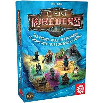 Game Factory 646269 Claim Kingdoms, das große Duell um den Thron! Legespiel für 2 Personen, Gesellschaftsspiel Game Factory 646269 Claim Kingdoms, das große Duell um den Thron! Legespiel für 2 Personen, Gesellschaftsspiel