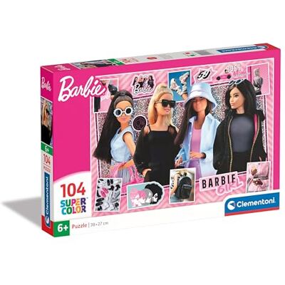 Clementoni Barbie Kinder Puzzle 104 Teile Barbie Puzzle 37,9 x 26,9 cm cm für Kinder ab 6 Jahre Geschicklichkeitsspiel von 25754 Clementoni Barbie Kinder Puzzle 104 Teile Barbie Puzzle 37,9 x 26,9 cm cm für Kinder ab 6 Jahre Geschicklichkeitsspiel von 25754