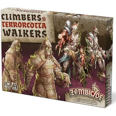 CMON Zombicide White Death: Climbers & Terrorcotta Walkers Expansion Add 30 New Minis! Cooperatives Strategiespiel mit Tabletop-Miniaturen, ab 14 Jahren, 1-6 Spieler, 1 Stunde Spielzeit, Made by CMON Zombicide White Death: Climbers & Terrorcotta Walkers Expansion Add 30 New Minis! Cooperatives Strategiespiel mit Tabletop-Miniaturen, ab 14 Jahren, 1-6 Spieler, 1 Stunde Spielzeit, Made by