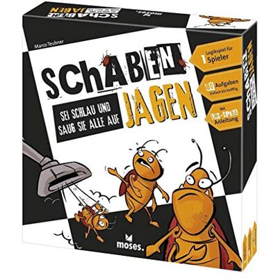 moses 90313 jagen Logikspiel für 1 Spieler 80 Aufgaben von einfach bis knifflig moses 90313 jagen Logikspiel für 1 Spieler 80 Aufgaben von einfach bis knifflig