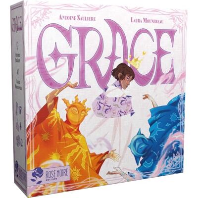 Asmodee Grace – Schwarze Rose – Strategisches Kartenspiel – 2 Spieler – Tanzduell – kompaktes Format – ab 10 Jahren – 20 Minuten – französische Version Asmodee Grace – Schwarze Rose – Strategisches Kartenspiel – 2 Spieler – Tanzduell – kompaktes Format – ab 10 Jahren – 20 Minuten – französische Version