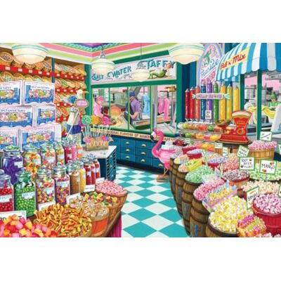 Bluebird Puzzle 1000 Teile Süßigkeitenladen Bluebird Puzzle 1000 Teile Süßigkeitenladen