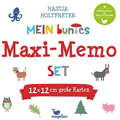 Magellan Verlag Mein buntes Maxi-Memo-Set - Gedächtnisspiel Magellan Verlag Mein buntes Maxi-Memo-Set - Gedächtnisspiel