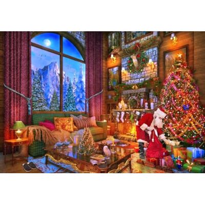 Bluebird Puzzle 1000 Teile Christmas Lodge Bluebird Puzzle 1000 Teile Christmas Lodge