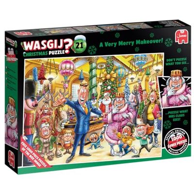 Wasgij Christmas 21 Eine fröhliche Verwandlung (2x1000 Teile) Wasgij Christmas 21 Eine fröhliche Verwandlung (2x1000 Teile)