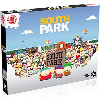 Winning Moves Top Trumps South Park Puzzle, 1000 Teile, Spielzeug für Kinder ab 18 Jahren und alle Fans der Serie, zum Spielen alleine oder in Gesellschaft, inkl. Poster Winning Moves Top Trumps South Park Puzzle, 1000 Teile, Spielzeug für Kinder ab 18 Jahren und alle Fans der Serie, zum Spielen alleine oder in Gesellschaft, inkl. Poster