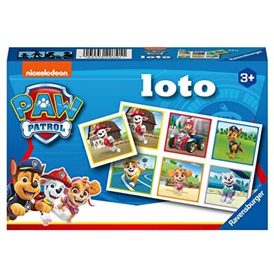 Ravensburger Lernspiel Loto- Paw Patrol EIN erstes Lernspiel, das Beobachtung, Assoziation und Gedächtnis kombiniert Ab 3 Jahren 20741 Ravensburger Lernspiel Loto- Paw Patrol EIN erstes Lernspiel, das Beobachtung, Assoziation und Gedächtnis kombiniert Ab 3 Jahren 20741
