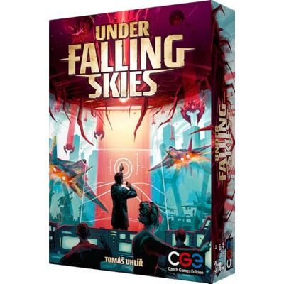 Czech Games Edition CGE Under Falling Skies Board Game English, 12+ Years, 1+ Players, Sci-Fi Czech Games Edition CGE Under Falling Skies Board Game English, 12+ Years, 1+ Players, Sci-Fi