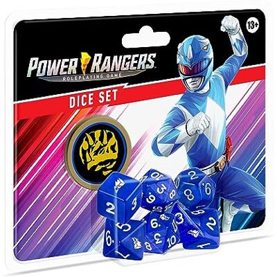 Renegade Game Studios Power Rangers RPG: blaues Würfelspiel Renegade Game Studios Power Rangers RPG: blaues Würfelspiel