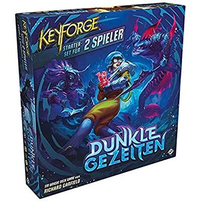 Fantasy Flight Games Asmodee Keyforge: Dunkle Gezeiten Starter-Set, Grundspiel, Kartenspiel, Deckbau, Deutsch Fantasy Flight Games Asmodee Keyforge: Dunkle Gezeiten Starter-Set, Grundspiel, Kartenspiel, Deckbau, Deutsch