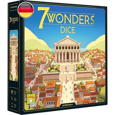 Asmodee , 7 Wonders Dice, Strategisches Kennerspiel, Deutsch Asmodee , 7 Wonders Dice, Strategisches Kennerspiel, Deutsch