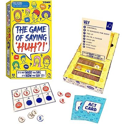 Tomy Spiel des Sagens Huh Brettspiel Tomy Spiel des Sagens Huh Brettspiel