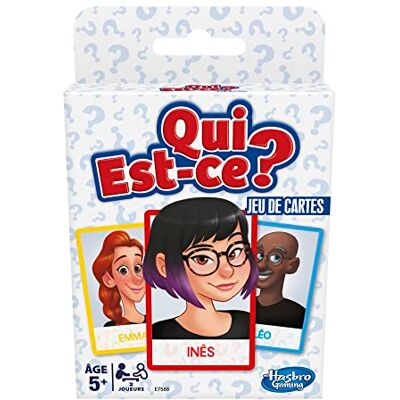 Hasbro Wer ist es? Kartenspiel – Gesellschaftsspiel – französische Version Hasbro Wer ist es? Kartenspiel – Gesellschaftsspiel – französische Version