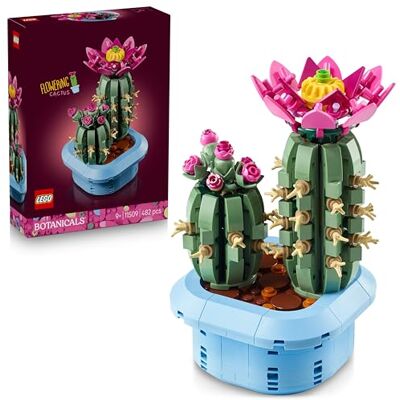 Lego Botanicals Blühender Kaktus 11509 Spielzeug ab 9 Jahren für Mädchen, Kunstpflanze mit 2 Kakteen und künstlichen Blüten, DIY Deko, Geschenkidee, 482 Teile Lego Botanicals Blühender Kaktus 11509 Spielzeug ab 9 Jahren für Mädchen, Kunstpflanze mit 2 Kakteen und künstlichen Blüten, DIY Deko, Geschenkidee, 482 Teile